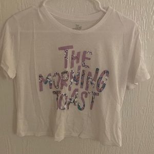 The Morning Toast Crop Tee